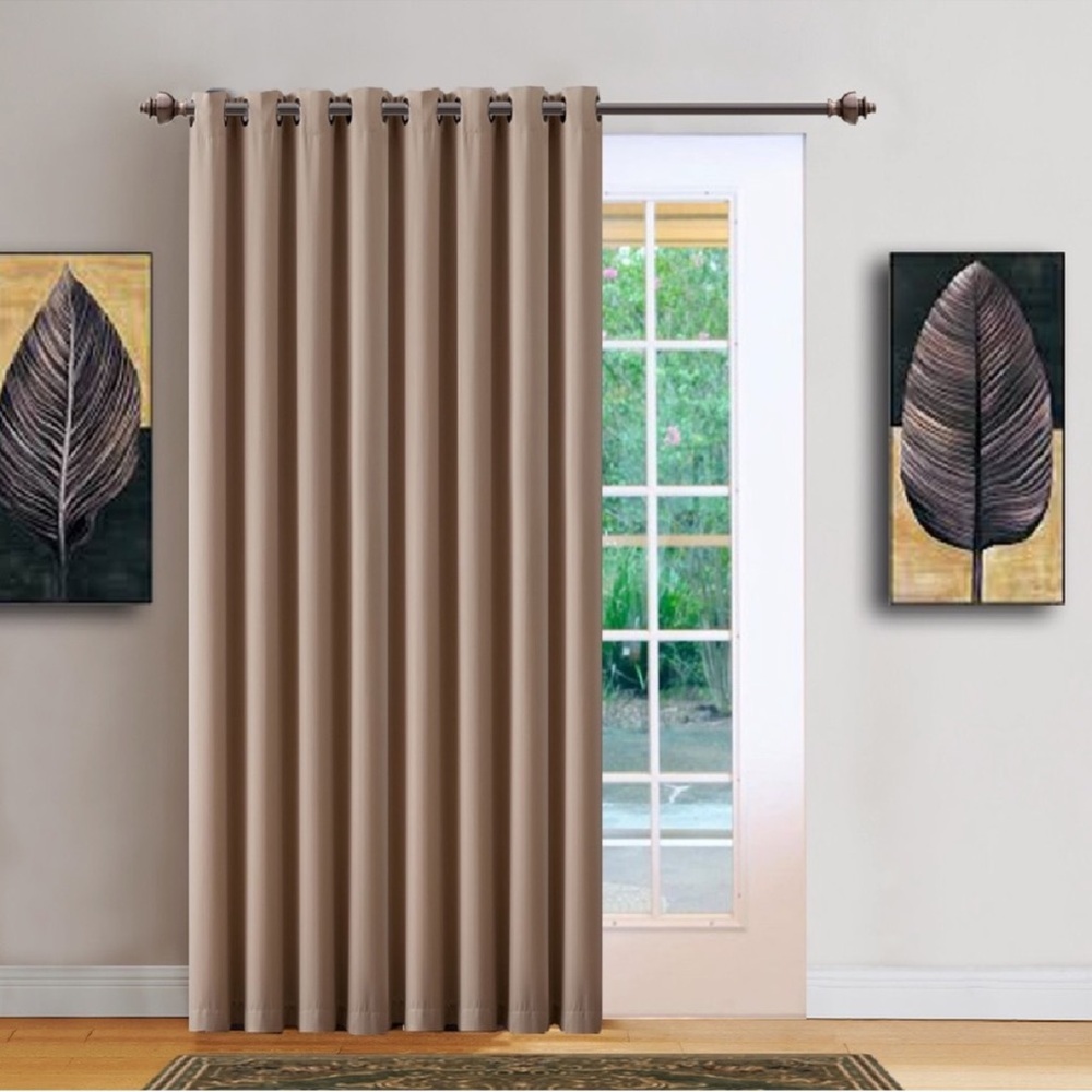 a.n.a Classic Brown Curtain Panel